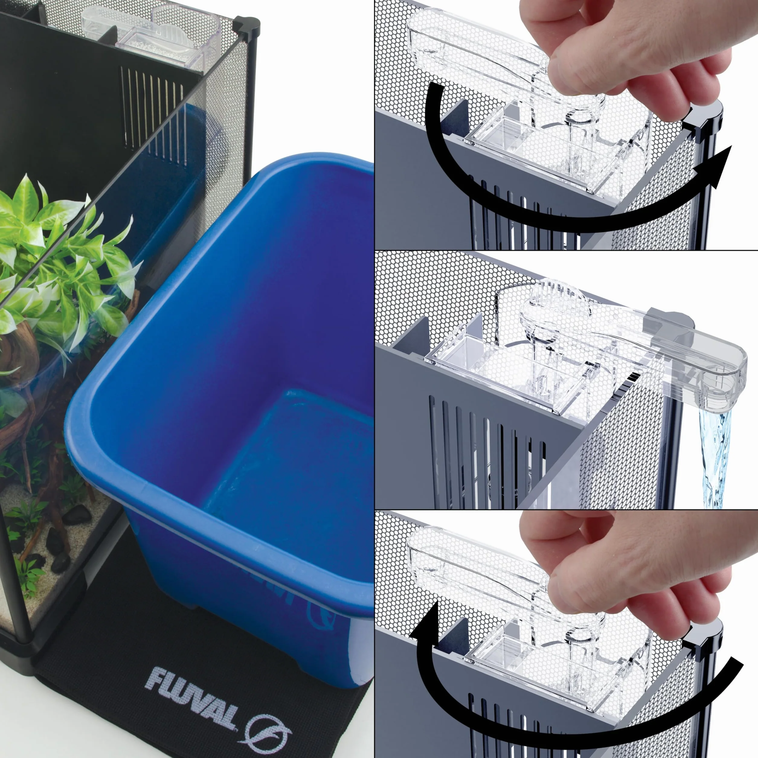 Acuario Kit para Betta Premium, 22,7 litros