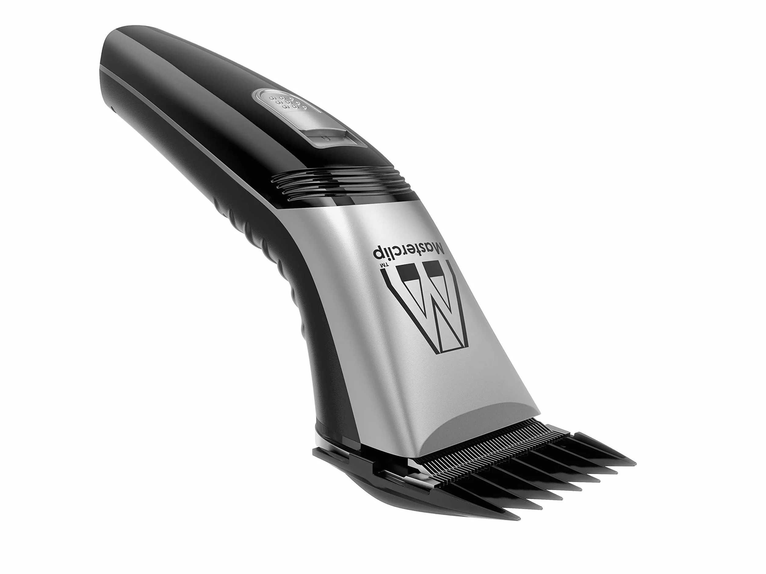 Masterclip Recortadoras de caballos inalámbricas (plateadas), kit profesional de aseo de caballos con recortadora ligera. Cortapelos Showmate II recargable para recortar caballos y ponis
