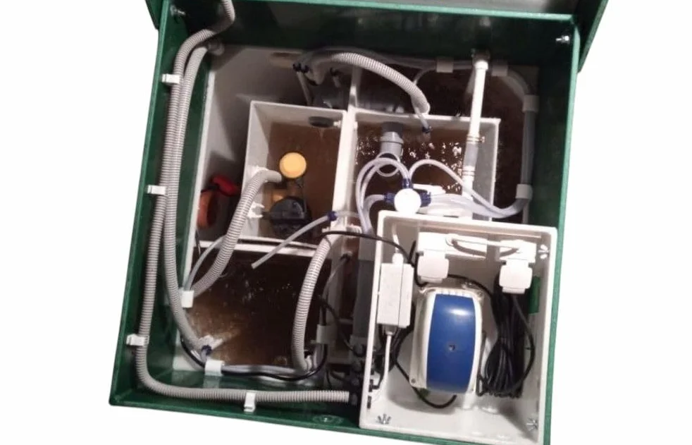 Compresor de Aire Jecod PA-80 para Acuario, Estanque y Fosa Séptica – Bomba de Aire Silenciosa, Oxigenador Potente Bajo Consumo