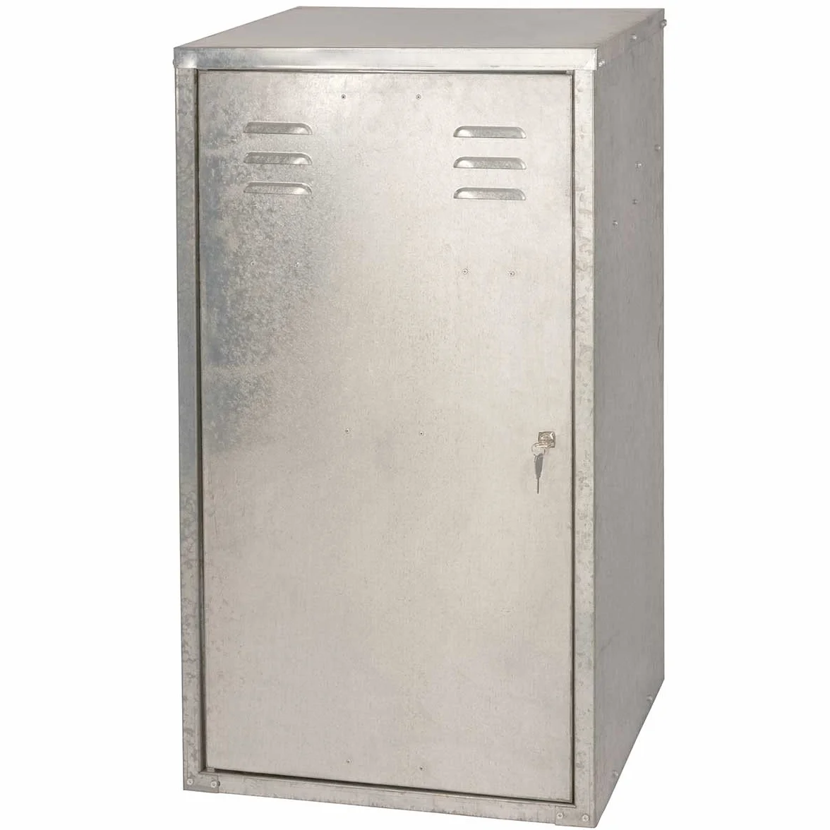 Kerbl Armario para sillas de Montar 60x60x106cm Chapa de Acero con Cerradura
