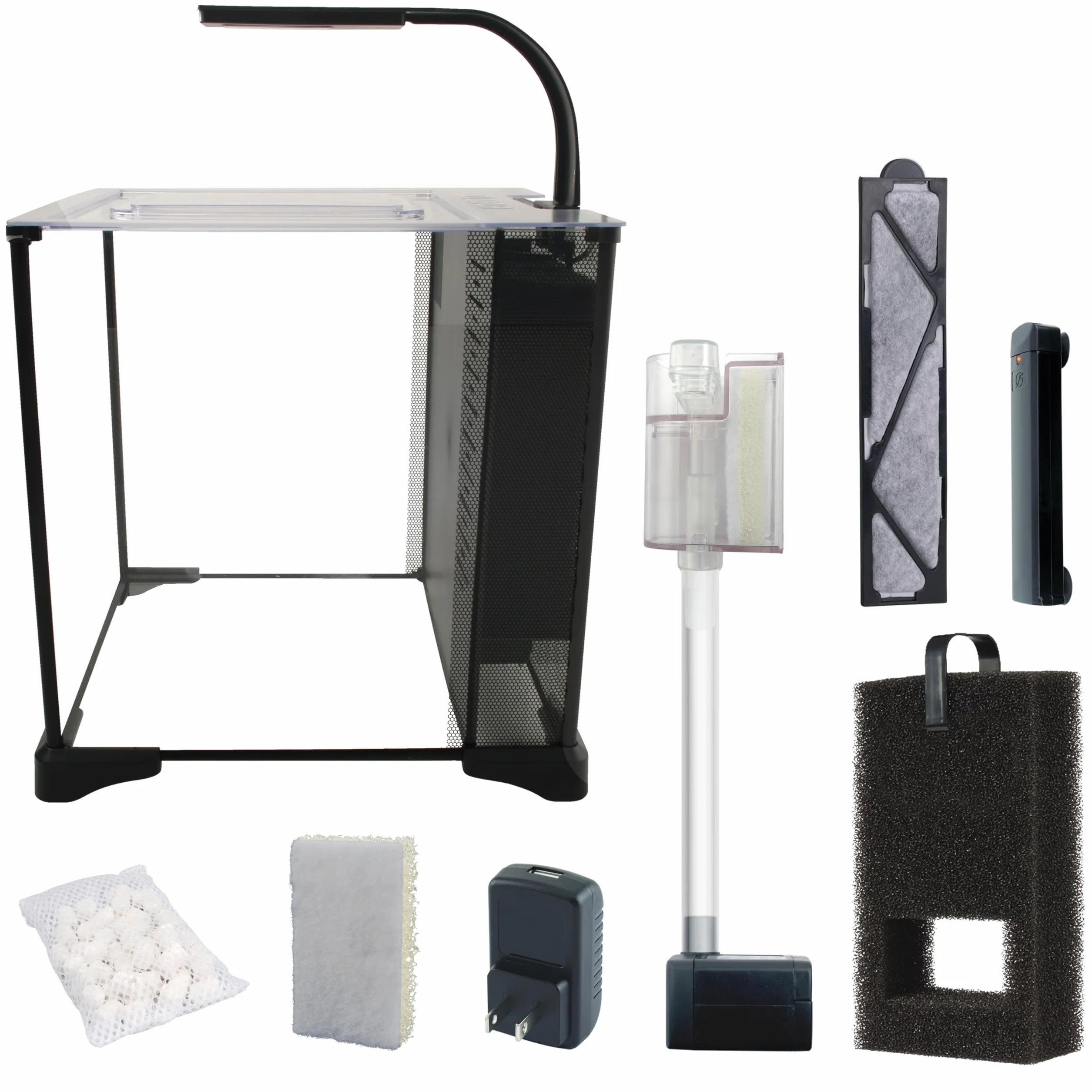 Acuario Kit para Betta Premium, 22,7 litros