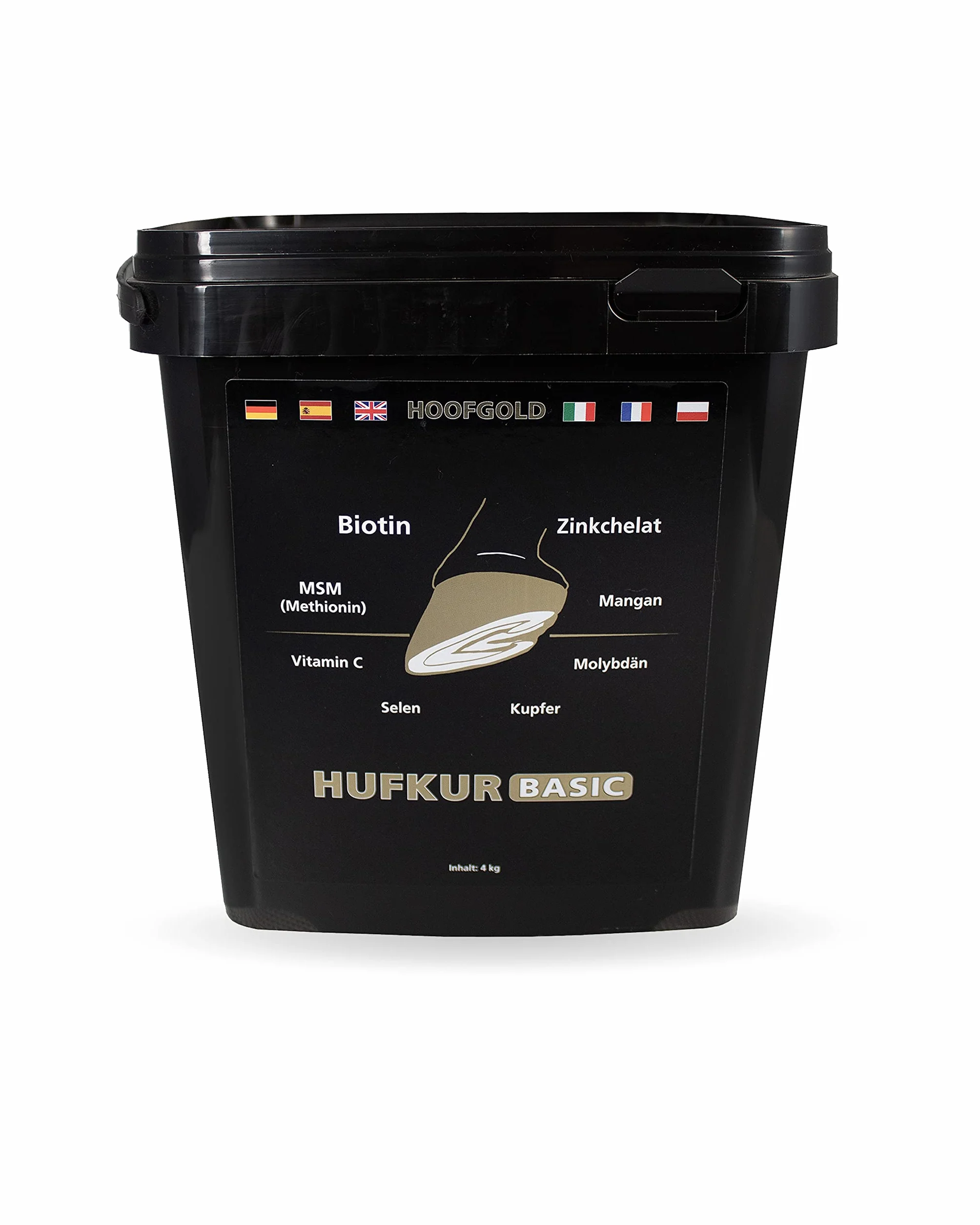 Complemento alimenticio para caballos - Refuerza el sistema inmunitario de los caballos - Antidoping - 4 kg de vitaminas para los pies