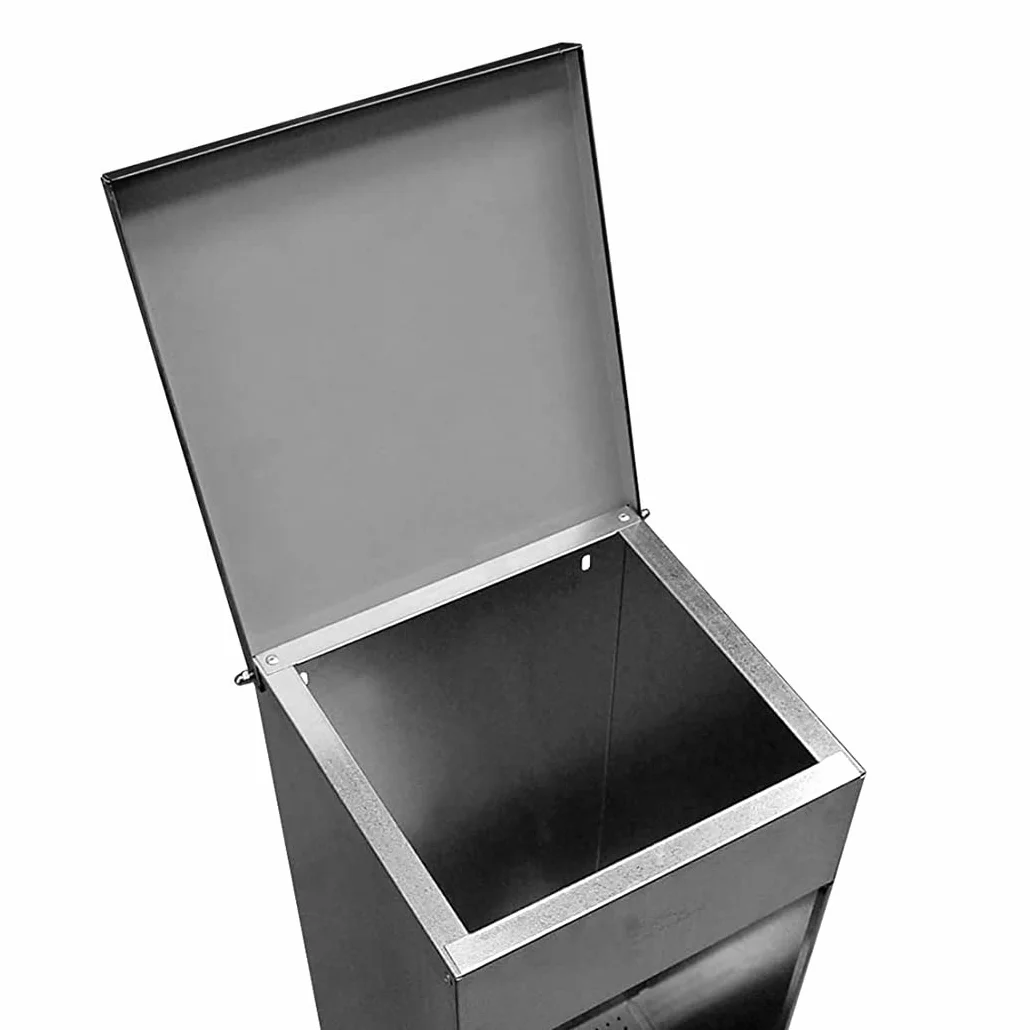Comedero para Perros (Capacidad 67L / 48,2kg Aprox.) - Tolva para Perros Galvanizada Premium - Tolva Antipájaros y Anti roedores - Incluye expendedor de bolsitas